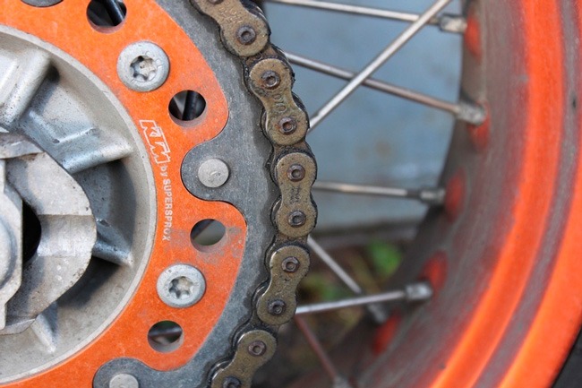 Биметаллическая звезда от KTM